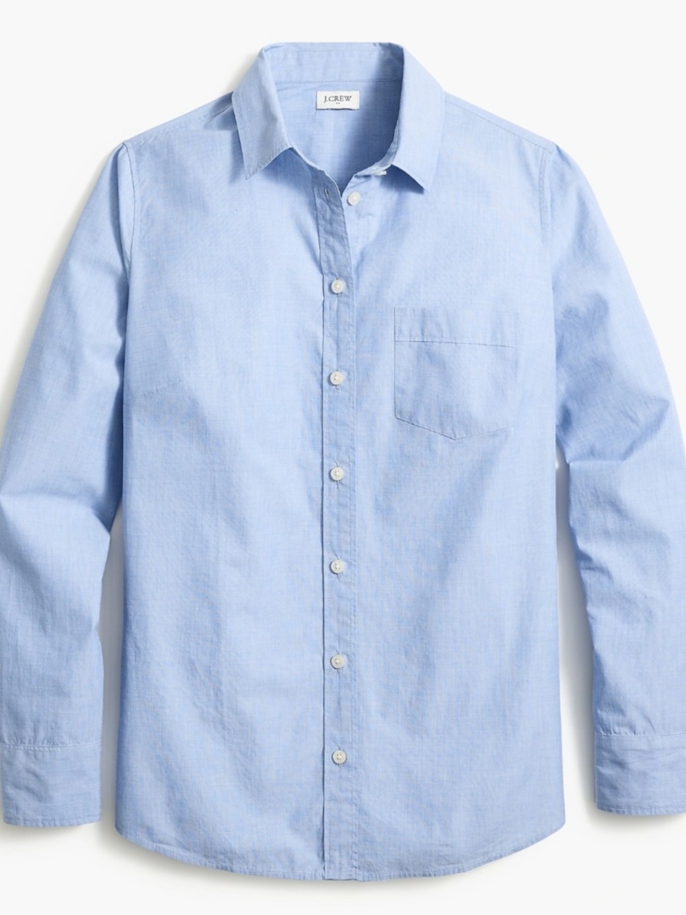 J. Crew Light Blue Women's Button-Down Shirt